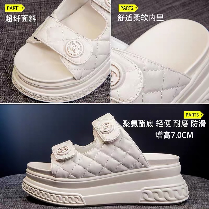 Dép xuồng tag CN cao 7cm siêu nhẹ DX01