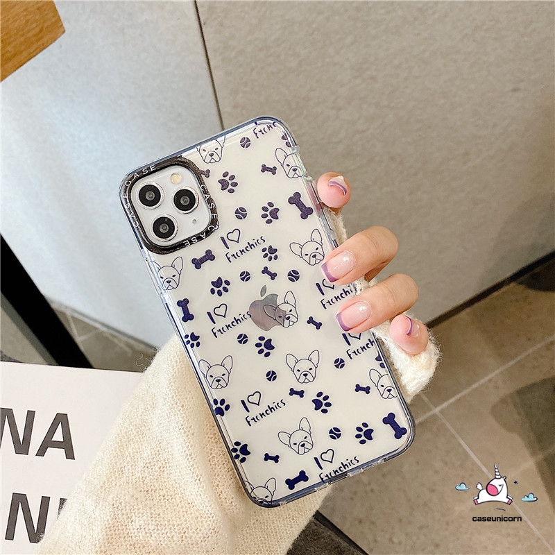 Ốp điện thoại trong suốt in hình đáng yêu cho iPhone 8 7 8plus 7plus 6s 6 Plus XR 11pro Max X XS MAX | BigBuy360 - bigbuy360.vn