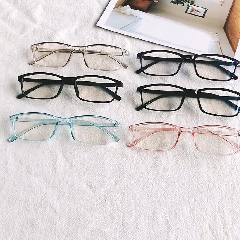 Mắt Kính Gọng Vuông Bằng Hợp Kim Chống Ánh Sáng Xanh Thời Trang Cho Máy Tính