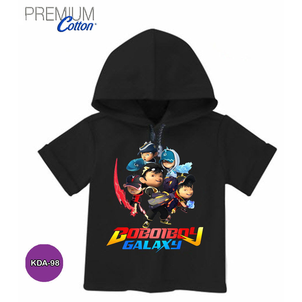 Boboiboy Áo Hoodie In Họa Tiết Galaxy 3d 100% Chính Hãng Kda-98