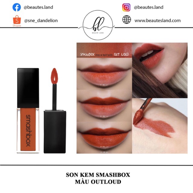 Always On Matte Liquid Lipstick Smashbox- màu Out Loud | BigBuy360 - bigbuy360.vn