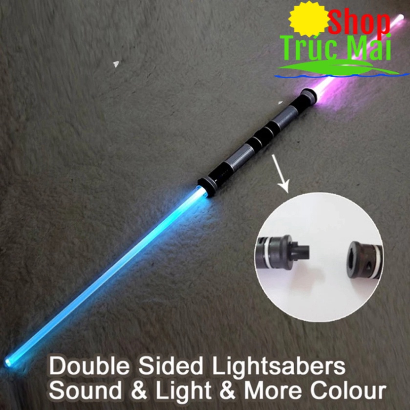Set 2 Thanh Kiếm đồ giải trí Jedi Sabre Có đèn LED chiếu sáng chiếu sáng Cho Trẻ Em