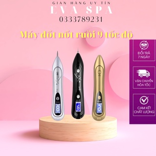Máy Đốt Nốt Ruồi, Tàn Nhang, Mụn Thịt 9 TỐC ĐỘ cao cấp có màn hình điều khiển - BẢO HÀNH 6 THÁNG