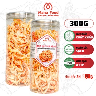 Mực Hấp Dừa Xé Sợi Mana Food 300G