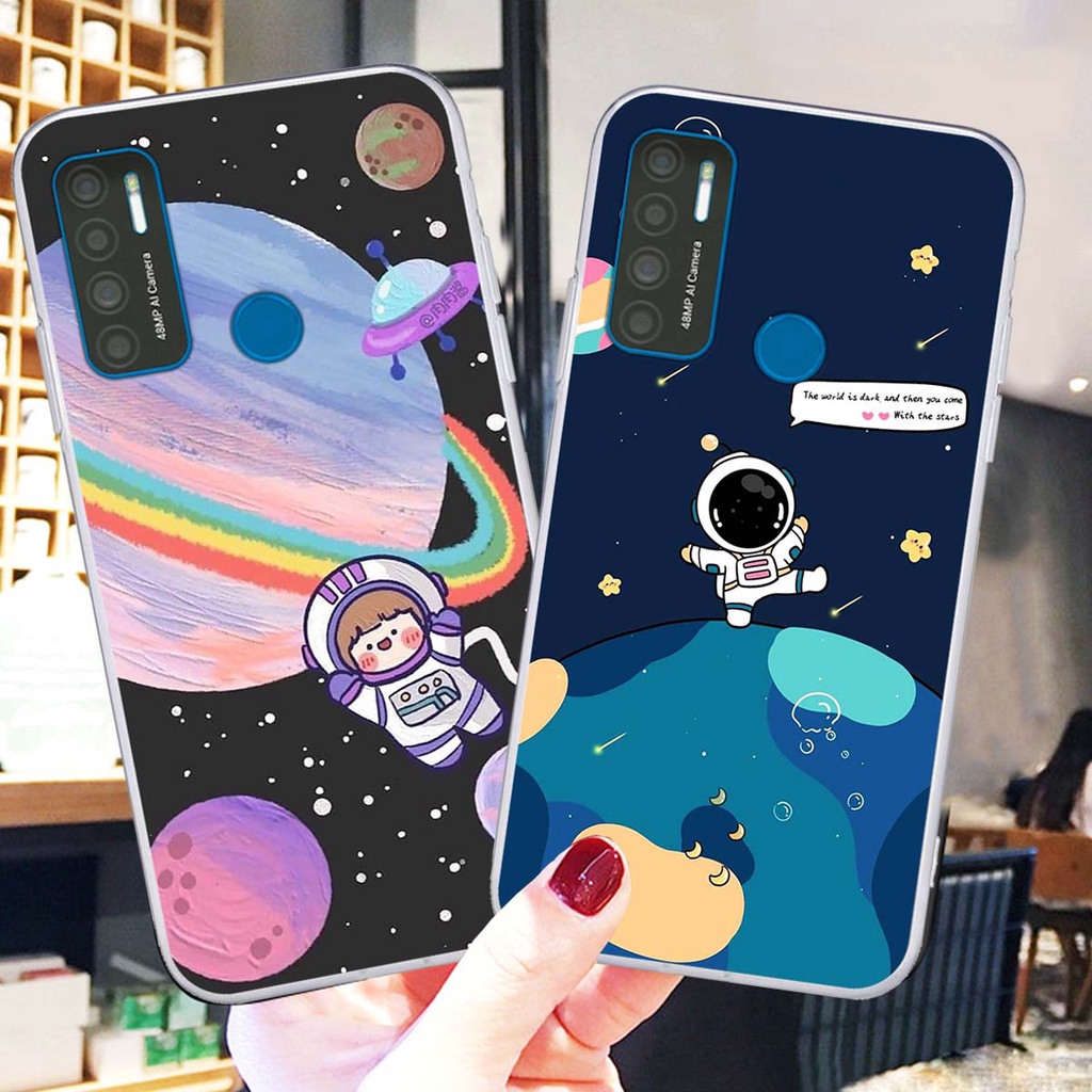 Ốp Vsmart Star 5 / Joy 4 / Live 4 in hình vũ trụ, phi hành gia bầu trời cute dễ thương