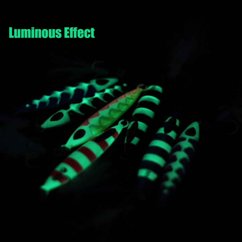 Mồi câu cá 20/30/40g đúc chì đầy màu sắc chuyên dụng