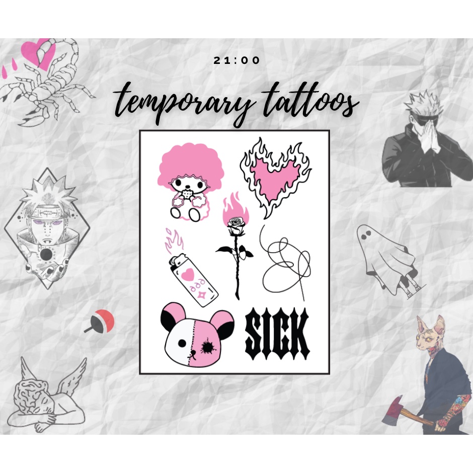 🌱 Hình Xăm Dán Tạm Thời Đặc Biệt - Siêu Chất-Lượng 🙌, Đa Dạng Mẫu Mã , Thiết Kế Theo Yêu Cầu 🥰