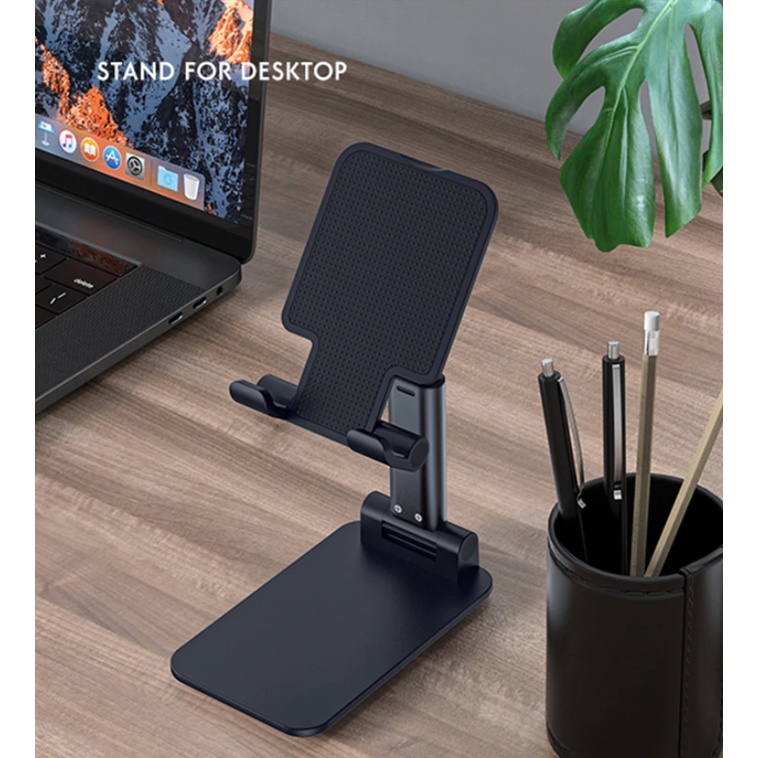 Giá Đỡ Điện Thoại, Máy Tính Bảng, Máy Tablet - Gấp Gọn Thu Nhỏ Nhựa ABS - Điều Chỉnh Cao Thấp