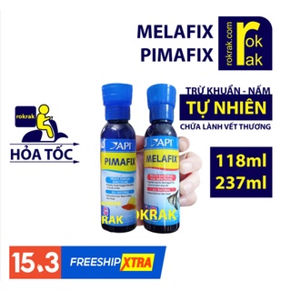 Api melafix pimafix chai nguyên 118ml dung dịch tự nhiên cho cá tép an toàn hàng usa