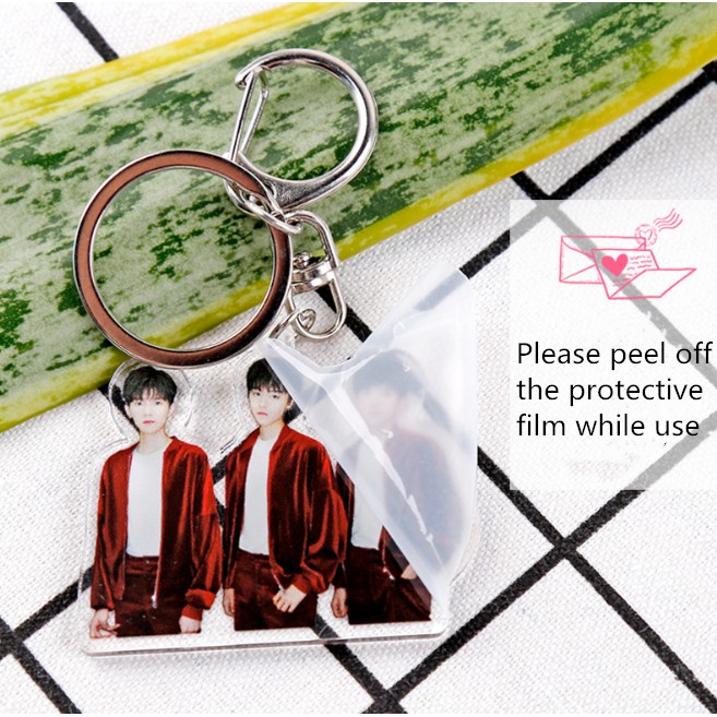 Móc khóa phong cách nhóm nhạc TFBoys