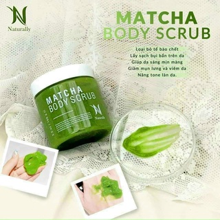 Tẩy tế bào chết trà xanh matcha