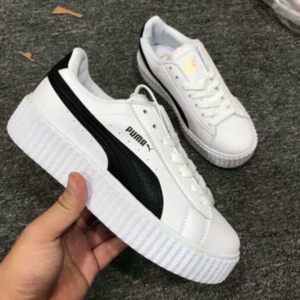 🔥SIÊU CÂP🔥 Giày Thể Thao Sneaker PM Trắng Cực Chất, Da Cao Cấp, Cực Bền, Đế Khâu Dành Cho Nam, Nữ | BigBuy360 - bigbuy360.vn