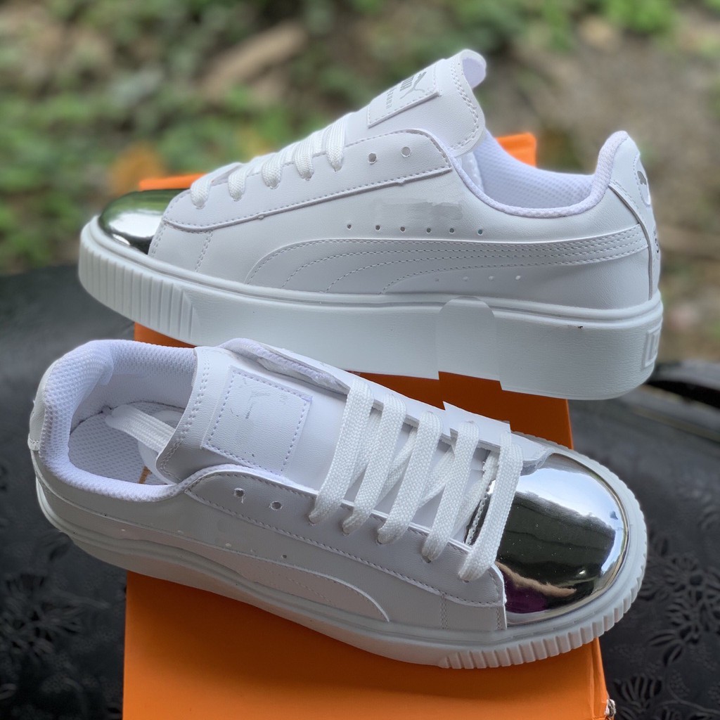 [Mã FAGREEN245 giảm 10% tối đa 30k đơn từ 99k] Giày thể thao sneaker nữ PAMU đế sọc kẻ màu
