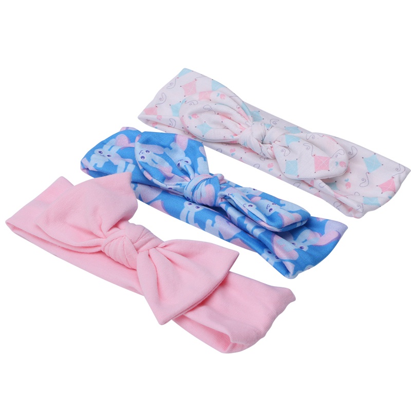 Bộ 3 Băng Đô Cài Tóc Dễ Thương Cho Bé Gái