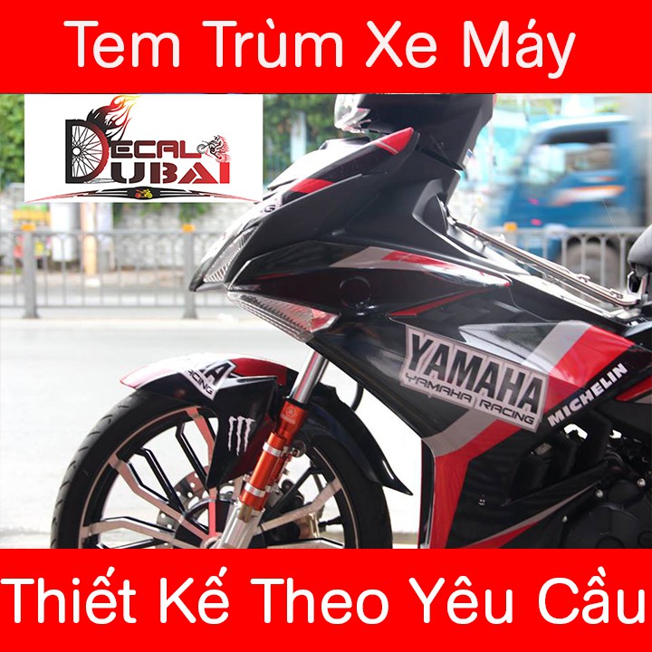 Tem Trùm Exciter 150 Đỏ Đen Redbull