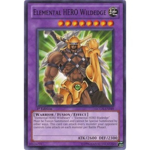 Thẻ bài Yugioh - TCG - Elemental HERO Wildedge / LCGX-EN049 '