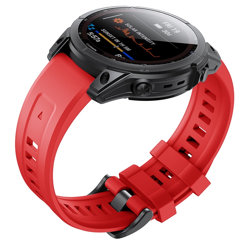 Dây Đeo Silicone 22mm Thay Thế Cho Đồng Hồ Thông Minh fenix 6 / 6 Pro / 5 / 5 Plus