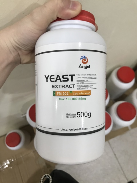 Cao nấm men yeast extract FM902 500g nuôi cấy vi sinh, đông trùng hạ thảo hãng Angel