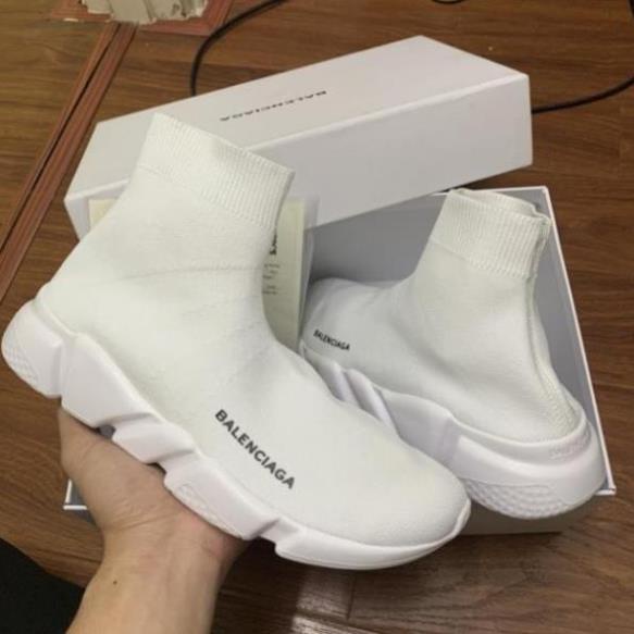 🌂 𝐒𝐀𝐋𝐄 salle 9.9 Giầy balenciaga trắng cổ cao hàng 1:1 ( full box + free ship ) Xịn Nhất : . ! new ⁹ * : * > || ( .