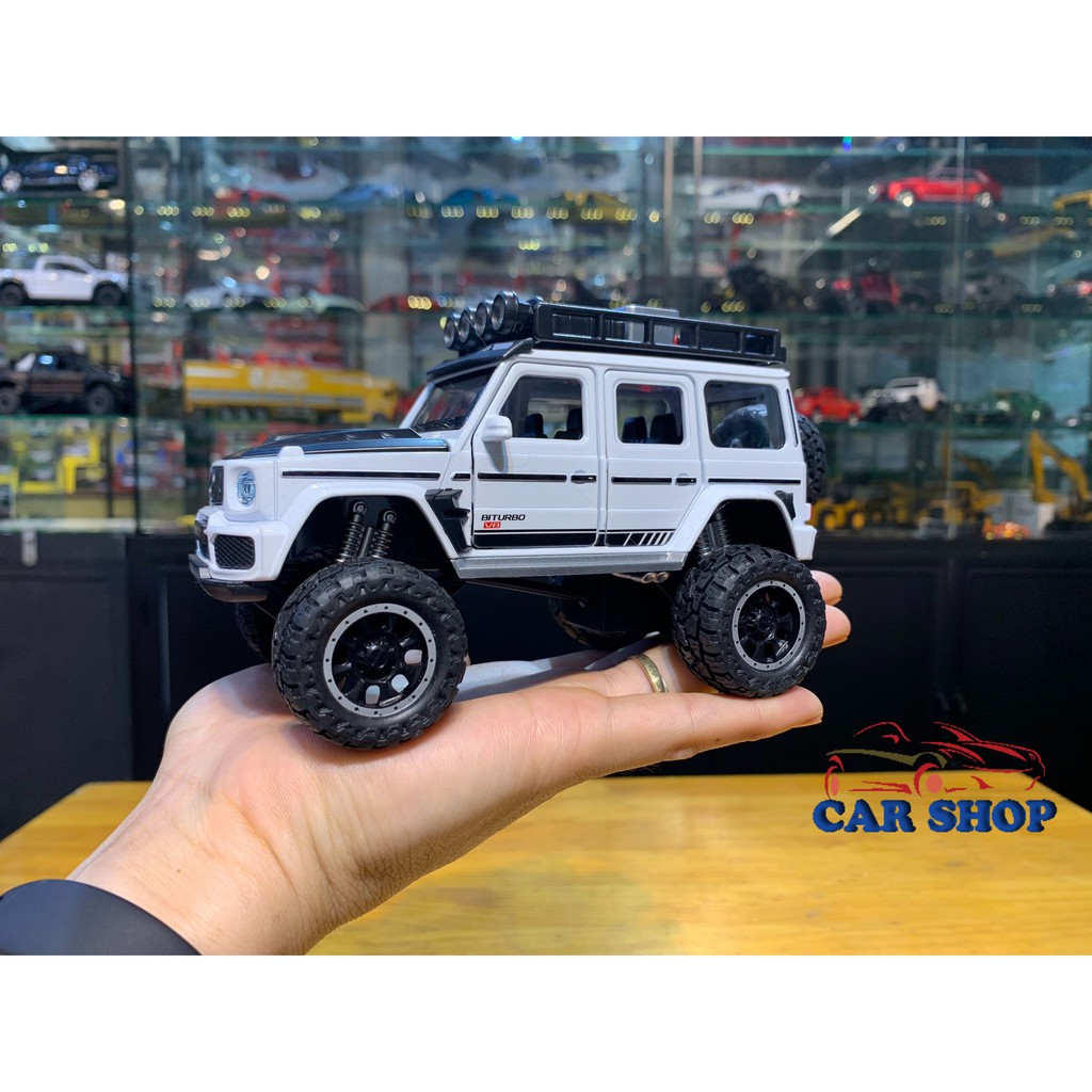 Mô hình xe Mercedes-Benz G700 Brabus OFFROAD tỉ lệ 1:32 Double Horses