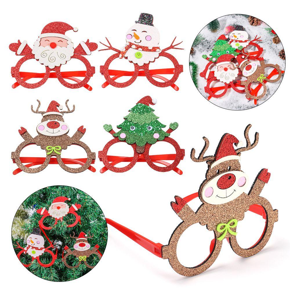 Mắt Kính Kiểu Giáng Sinh Năm Mới Dùng Làm Đạo Cụ Chụp Ảnh Cho Bé