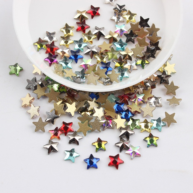 Set 100 Viên Đá Pha Lê Trang Trí Móng Tay Nghệ Thuật