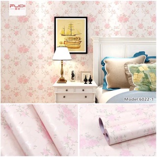 10 mét giấy dán tường sẵn keo hoa nhí siêu xinh