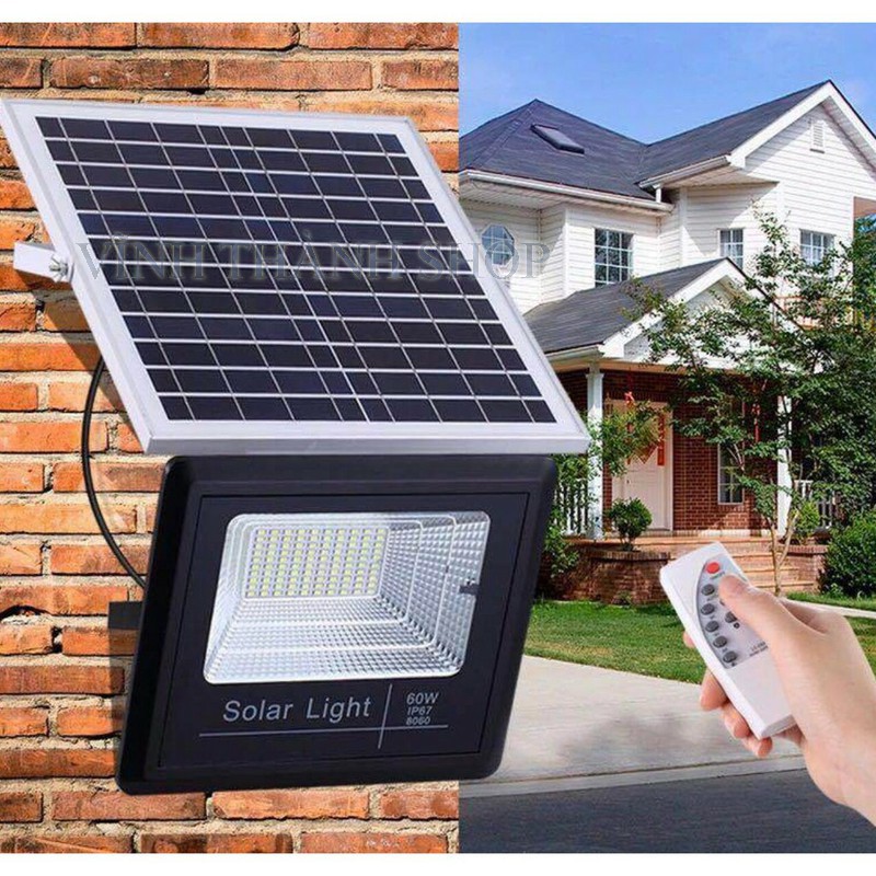 Đèn Led Năng Lượng Mặt Trời - Đèn Ngoài Trời Chống Thấm Nước SOLAR LIGHT 25W/40W/60W/100W Bảo Hành 24 Tháng