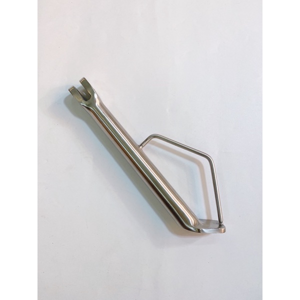 Chân chống nghiêng inox đặc 304 mẫu mới cho xe Vario, Sirius, Dr, Fuled...