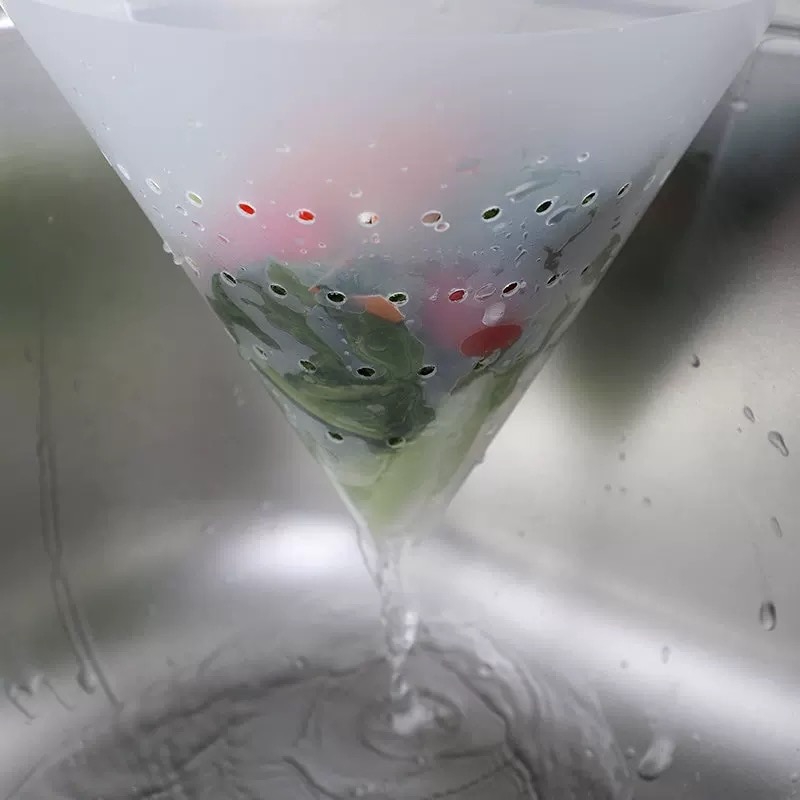 Ống phễu lọc bồn rửa chống tắc nghẽn đơn giãn gấp được