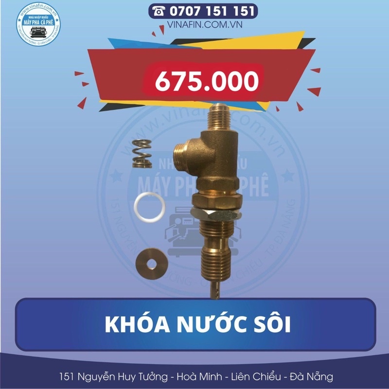 Khóa Vòi Hơi Đánh Sữa Máy Pha Cà Phê - Nhập Khẩu Trực Tiếp Từ Ý 100%