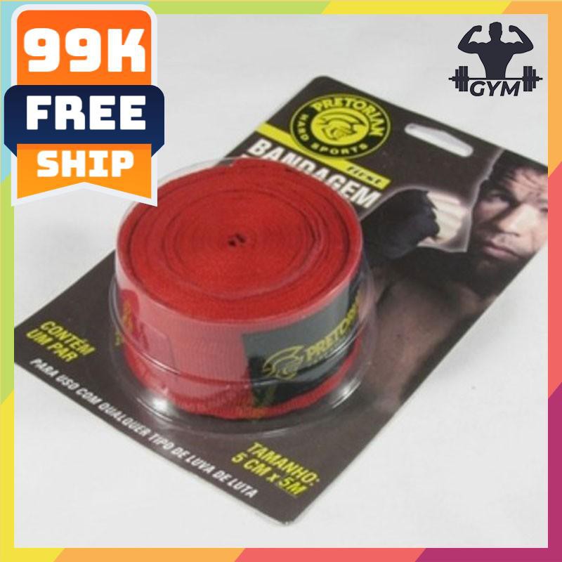 FLASH SALE🎁 Dây quấn tay boxing 5m Pretoria-Băng đa quấn tay đấm bốc-freeship 50k-giảm giá rẻ vô địch-hà nội & tphcm