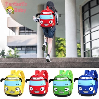 Balo đi học hình xe buýt hoạt hình 3d cho bé