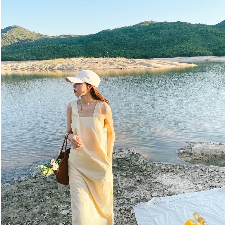 [Mã SKAMCLU7 giảm 10% tối đa 50K đơn 0Đ] Váy dài 2 màu mùa Hè | BigBuy360 - bigbuy360.vn