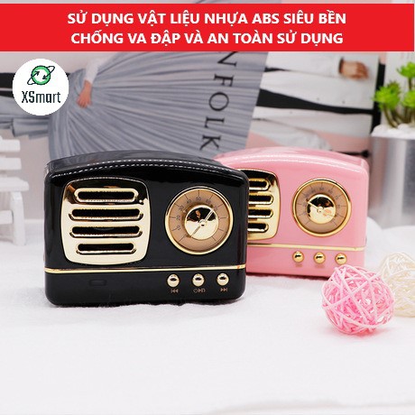 Loa Bluetooth Không Dây Mini Siêu Độc Lạ Retro Bass HM11 Nâng Cấp Âm Thanh Cực Hay Kiểu Dáng Cổ Điển