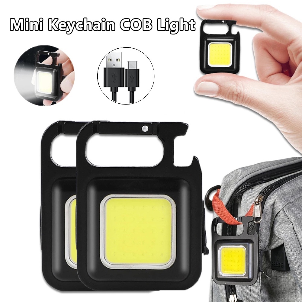 Đèn COB Mini Sạc USB Từ Tính Đa Năng Tiện Dụng Mang Theo Du Lịch Dã Ngoại