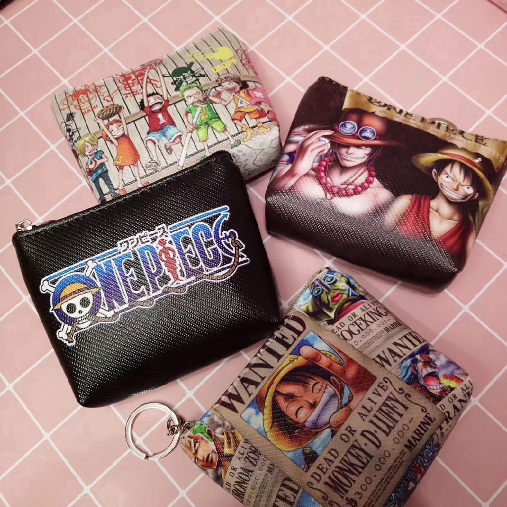 ☠One Piece Ví ☠ Fashion Bags Handbags PU Coin Purse Wallet Bag