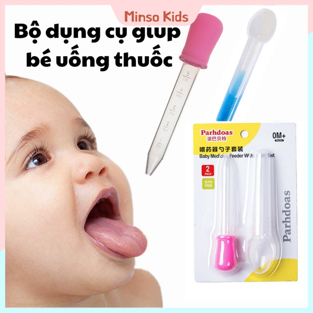Bộ bón thuốc đa năng Parhdoas 2 chi tiết cho bé