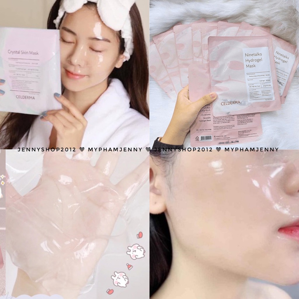 Mặt Nạ Thạch Sinh Học Celderma Hydrogel Mask