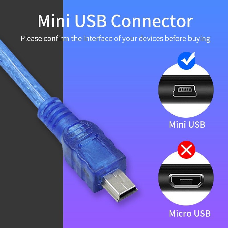 Dây Mini USB sang USB | BigBuy360 - bigbuy360.vn