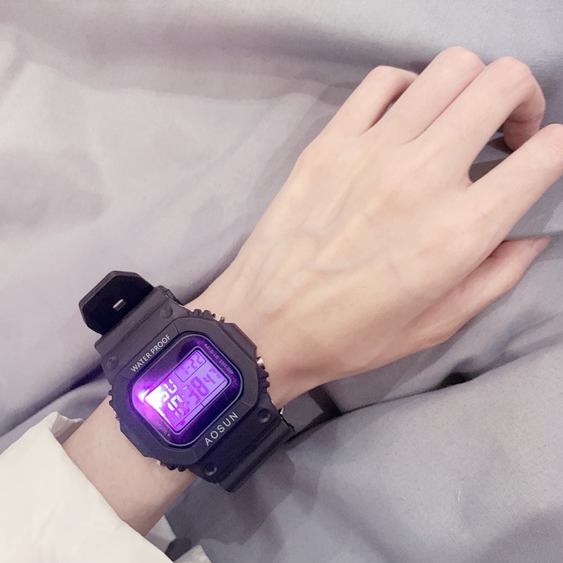 (Giá sỉ) Đồng hồ điện tử nam nữ hình hoa cúc C121 mẫu mới Hot 2020 dây cao su cực bền nhiều màu lựa chọn | BigBuy360 - bigbuy360.vn