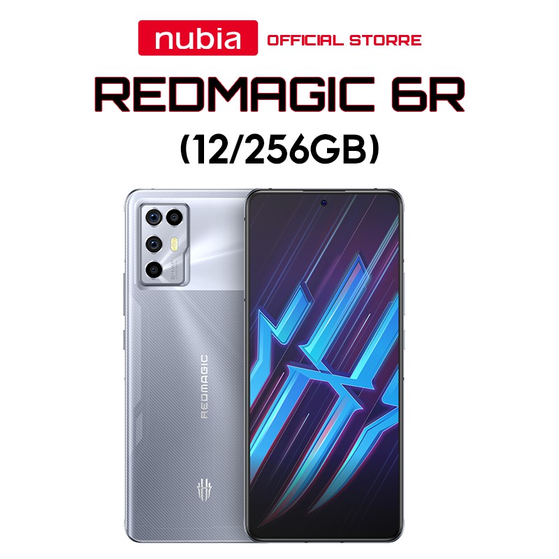 [GAMING PHONE] Điện thoại Nubia Redmagic 6R 5G - AMOLED 6,67" | Snapdragon 888 5G | RAM 12 GB | ROM 256 GB | BH 12 Tháng | BigBuy360 - bigbuy360.vn