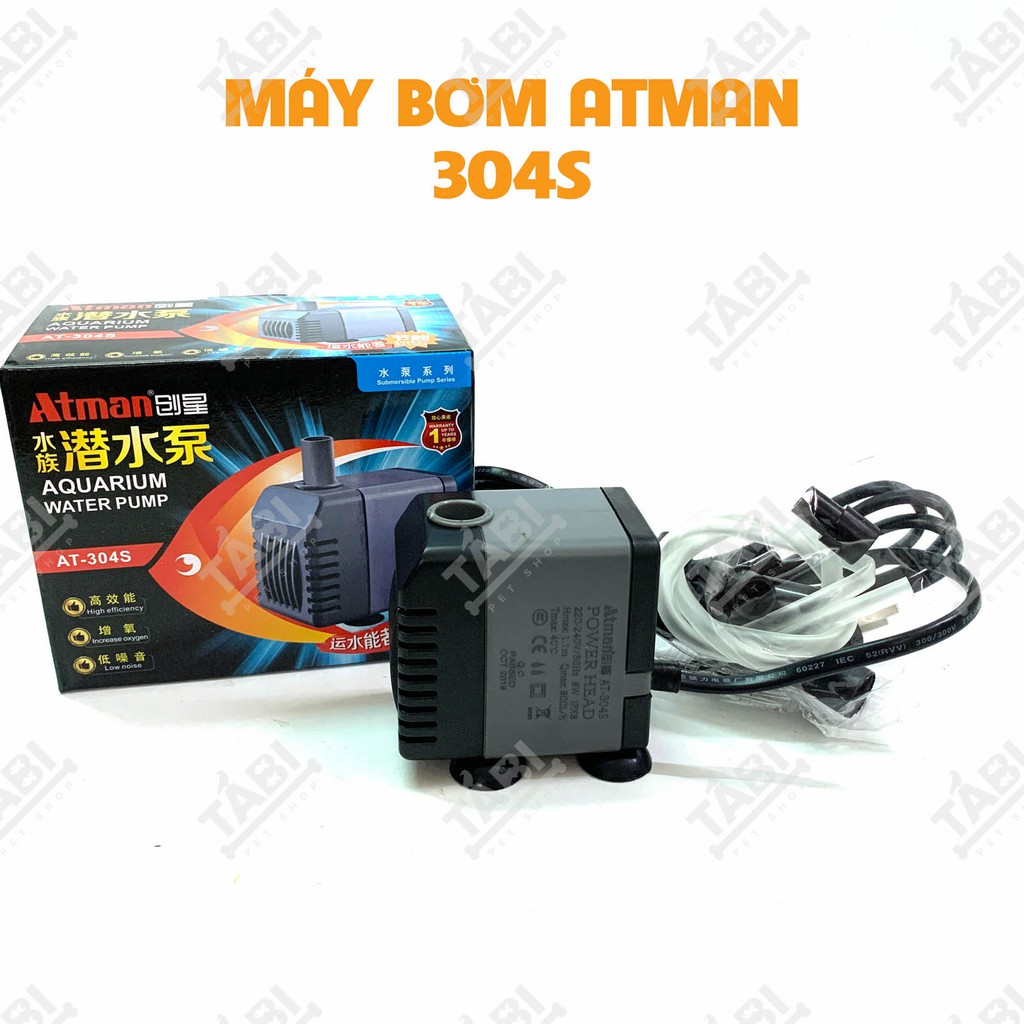 Máy Bơm Nước ATMAN 304S Công Suất 8W - Máy Bơm Tiết Kiệm Điện [ATMAN 304S]