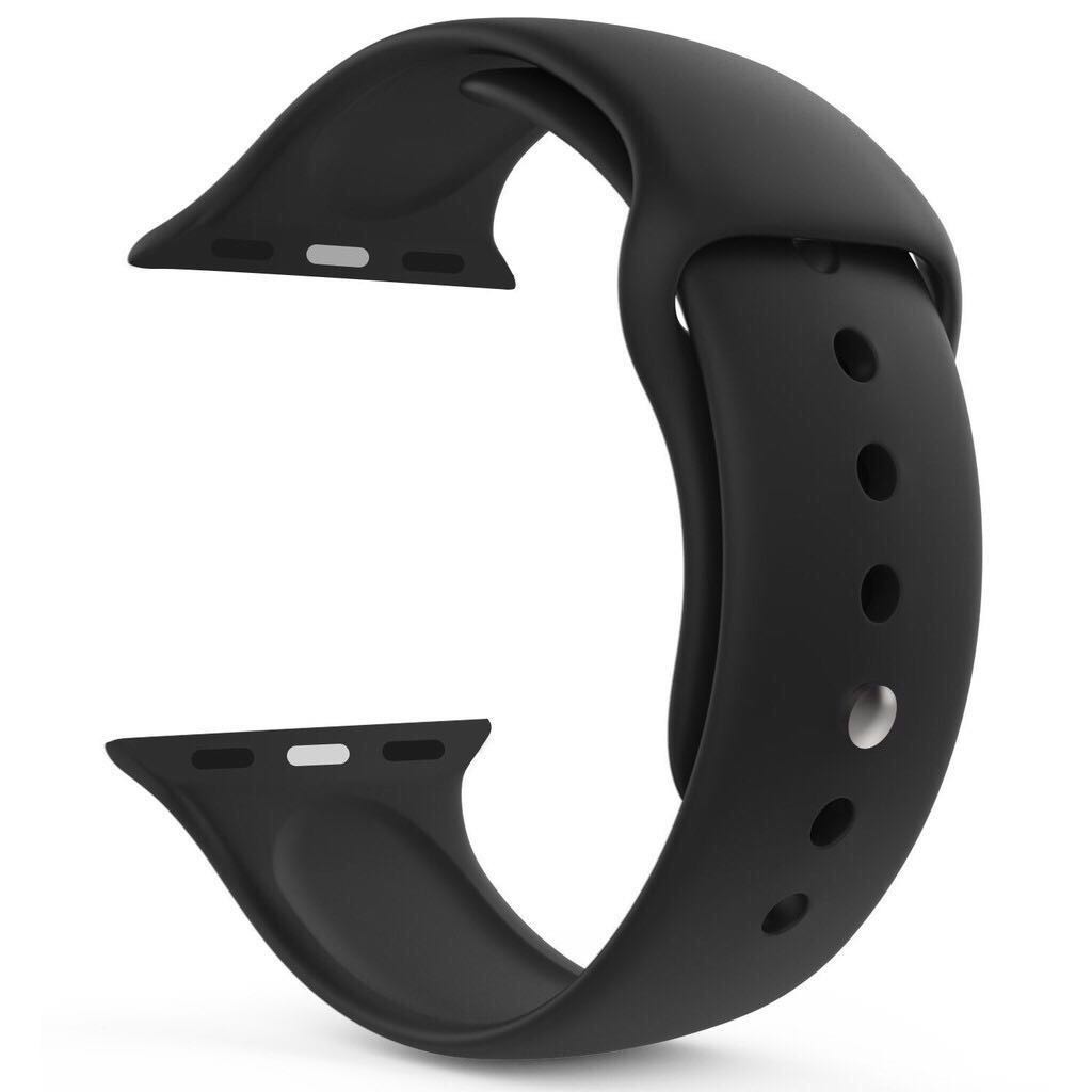 Dây đeo silicone mềm cho đồng hồ thông minh Apple Watch 38/40mm 42/44mm - iWatch Series SE 6/5/4/3/2/1