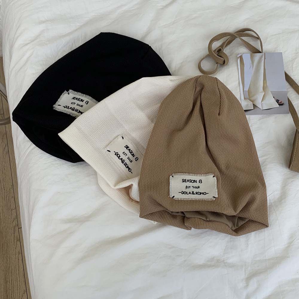 Nón beanie màu trơn thoáng khí thời trang hip hop