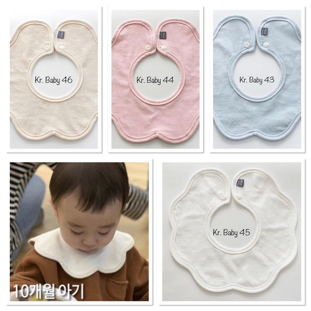 Yếm cổ hoa Bunnies Blossom made in Korea