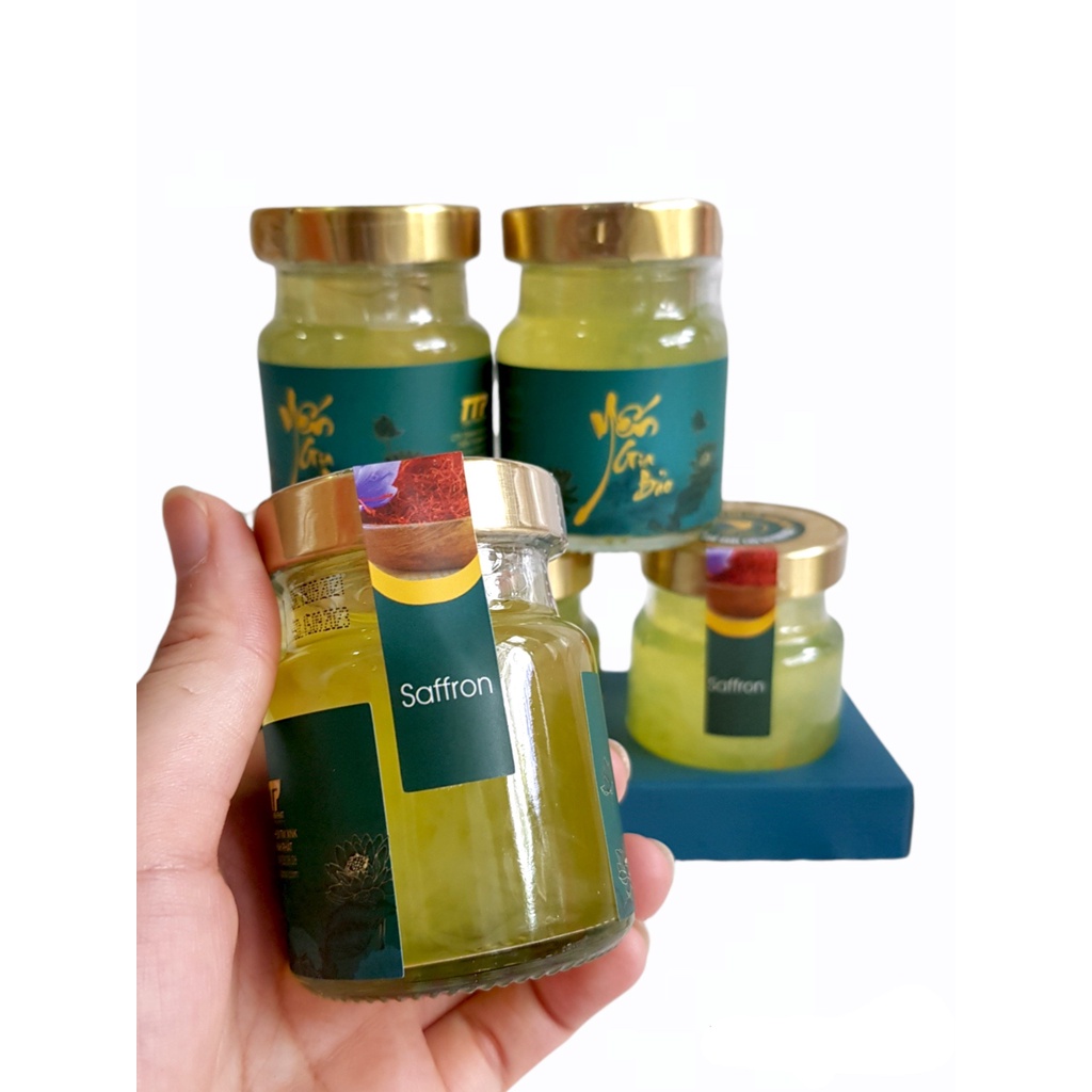 Yến Gia Bảo - Nước yến sào chưng 5% Saffron và 30% yến tươi cao cấp