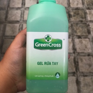 Gel/ dung dịch rửa tay khô green cross 500ml