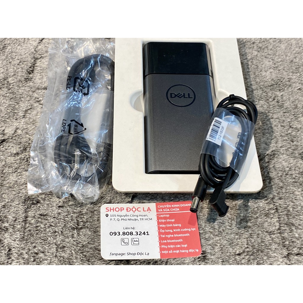 Pin sạc dự phòng Dell Hybrid Adapter 45W + Power Bank 43WH model PH45W17