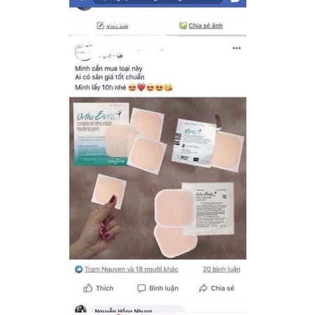 MIẾNG DÁN TRÁNH THAI EVRA